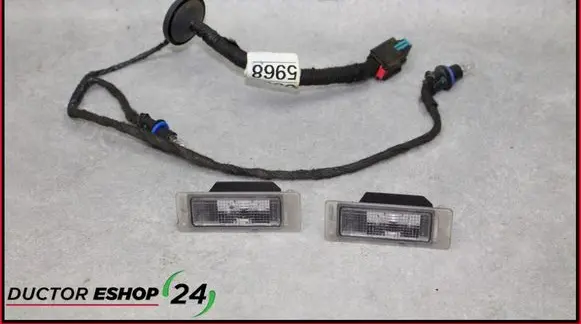 Opel Mokka Number plate light 1350217