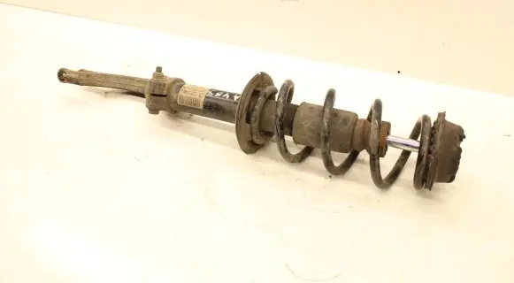 Front shock absorber with coil spring