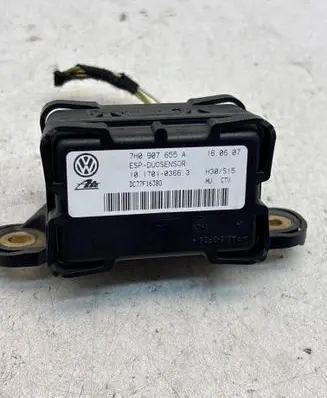 Audi A3 S3 8P ESP acceleration yaw rate sensor 7H0907655A DC77F16380 10170103663