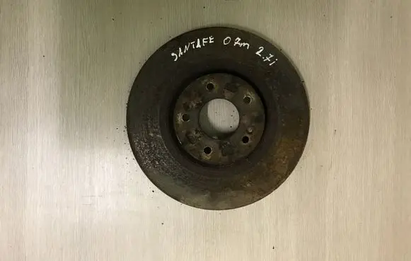 Hyundai Santa Fe Front brake disc