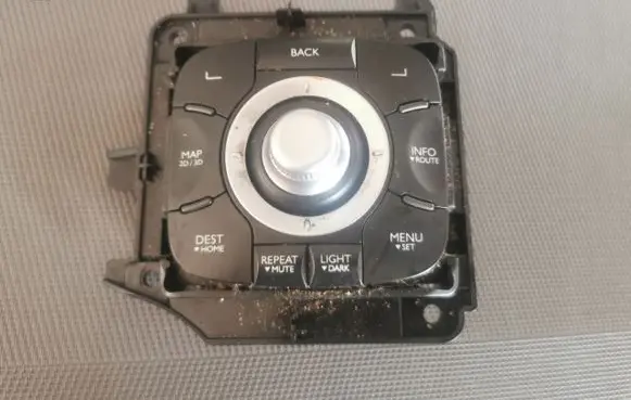 Renault Laguna III Multifunctional control switch/knob 253B00345R