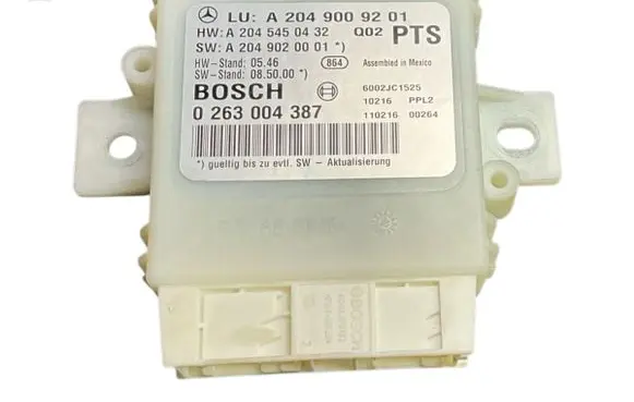 Mercedes-Benz C W204 Parking PDC control unit/module A2049009201 A2045450432 A2049020001