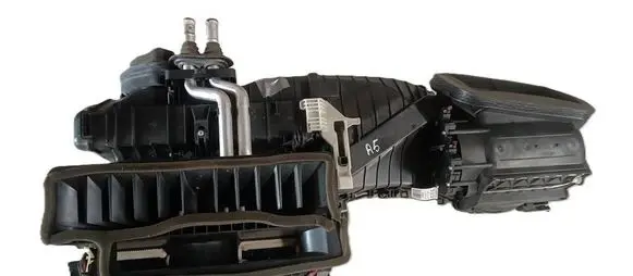 Interior heater climate box assembly