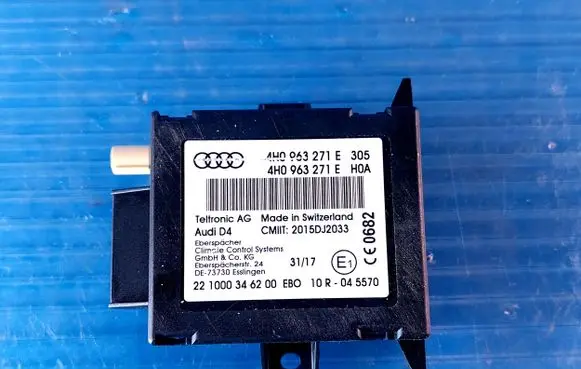 Audi A6 Allroad C7 Auxiliary heating control unit/module 4H0963271E 2015DJ2033