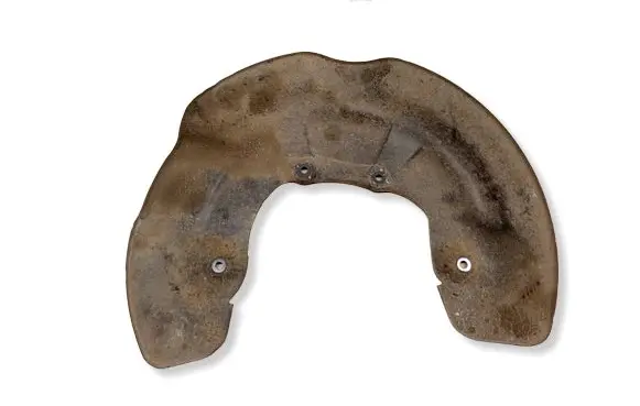 Audi A6 S6 C6 4F Front brake disc dust cover plate 4F0615312A