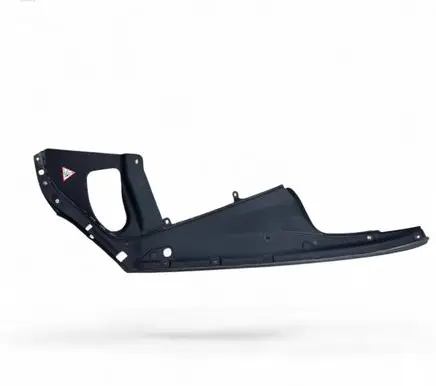Engine bonnet/hood lock trim molding