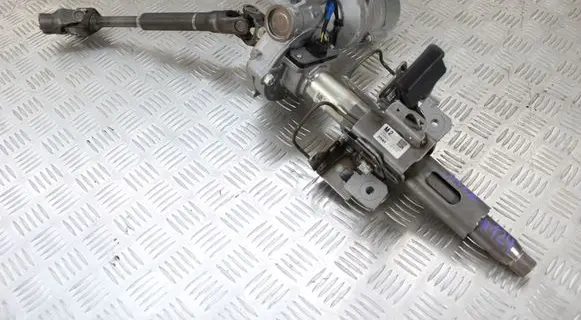 Steering wheel axle set