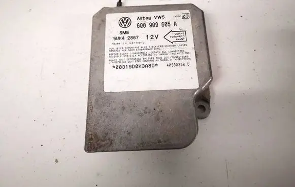 Volkswagen Bora Airbag control unit/module 6Q0909605A