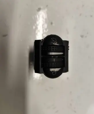Volkswagen Touareg I Headlight level height control switch 7L6941333D