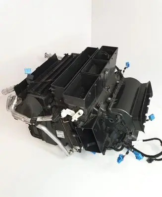 Interior heater climate box assembly