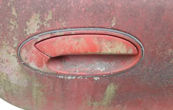 Mitsubishi Lancer Front door exterior handle