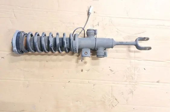 Front shock absorber with coil spring