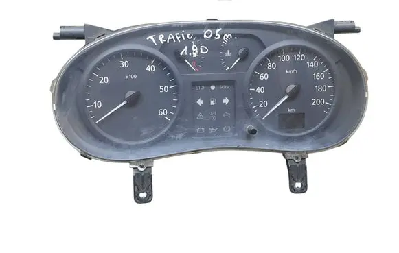 Renault Trafic II (X83) Speedometer (instrument cluster) 216754648 NS8029260B 216754429