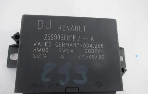 Renault Megane III Parking PDC control unit/module 259903681R
