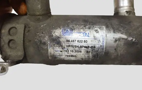 Peugeot 407 EGR valve cooler 9646762280