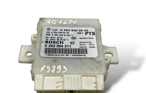 Mercedes-Benz C W204 Parking PDC control unit/module A2045406662 A2045450432 A2044420156
