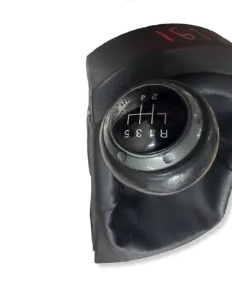 Seat Ibiza III (6L) Gear lever shifter trim leather/knob 6L0863279F 6L0863279B