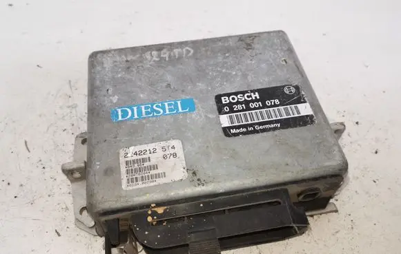 BMW 5 E34 Engine control unit/module 0281001078 2242212