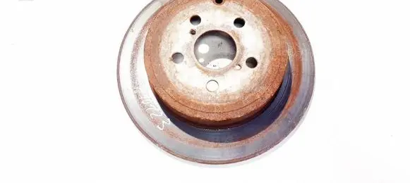 Toyota Avensis T250 Rear brake disc neventiliuojamas