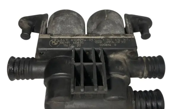Coolant heater control valve