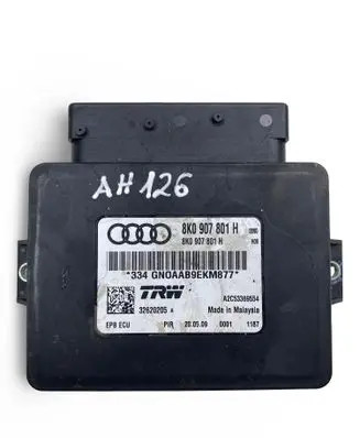 Audi Q5 SQ5 Rear brake EMF control unit/module 8K0907801H