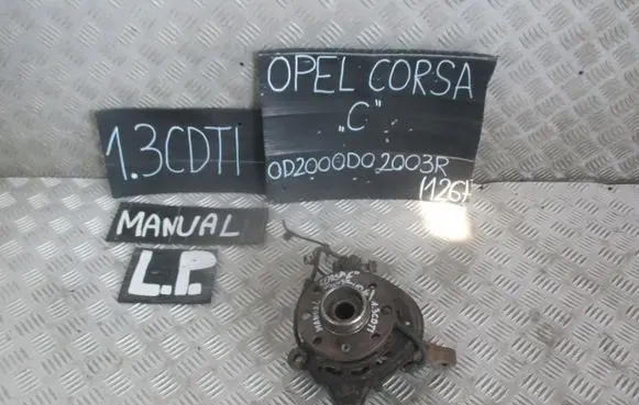Opel Corsa C Front wheel hub spindle knuckle