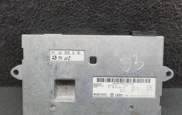 Audi A8 S8 D3 4E MMI control unit 4E0910730P 4E0035729