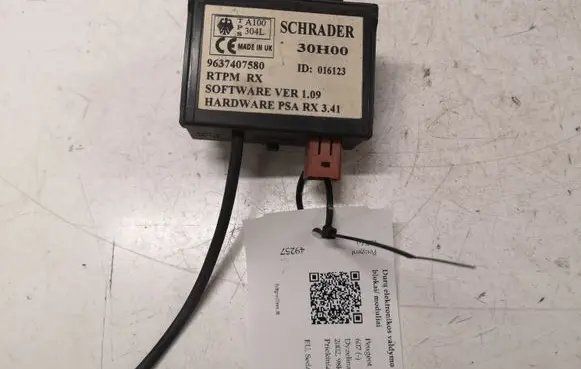 Peugeot 607 Door control unit/module 9637407580