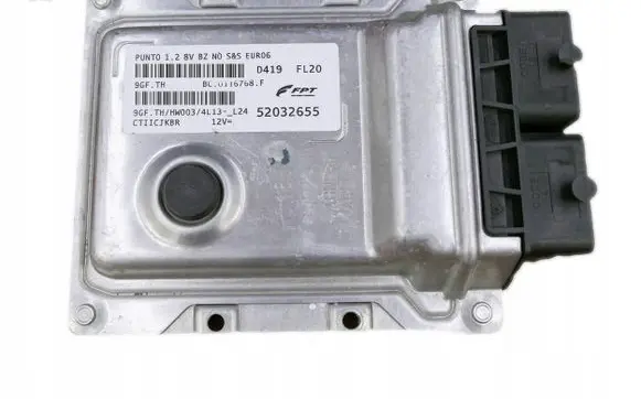 Fiat Panda II Engine control unit/module 52032655 9GFTH