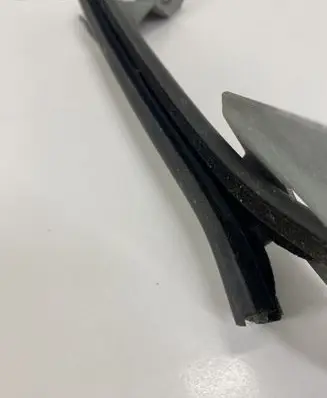Peugeot 508 Rear door windshield rail 9688745480