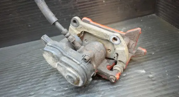 Audi A4 S4 B8 8K Rear brake caliper