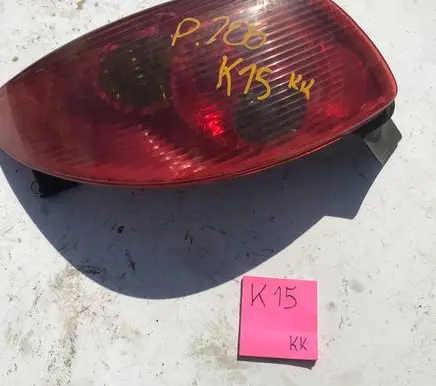 Peugeot 206 Rear/tail lights 