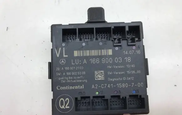 Mercedes-Benz ML W166 Door control unit/module A1669000318 A1669025308 A1669012103