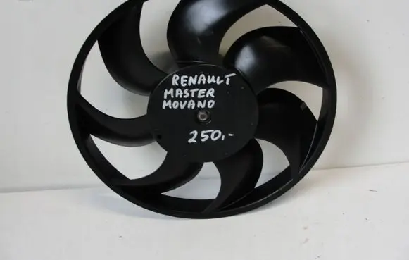 Opel Movano A Electric radiator cooling fan