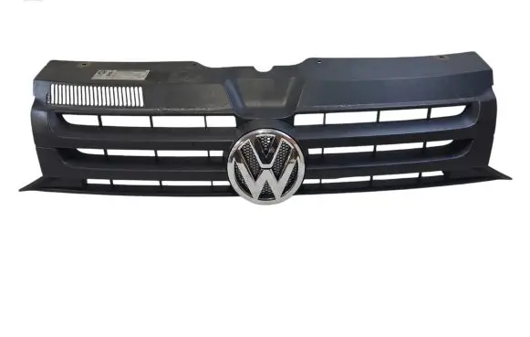 Volkswagen Multivan T5 Front bumper upper radiator grill 7E0853653 701010690B 7E0853601