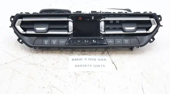 BMW 3 G20 G21 Climate control unit 9459476MWGK010726 9459476