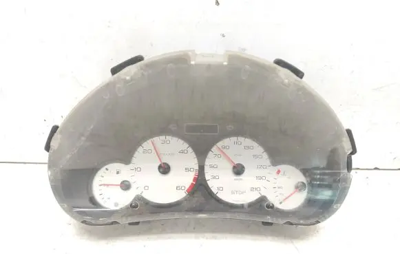 Peugeot 206 Speedometer (instrument cluster) 9648836580