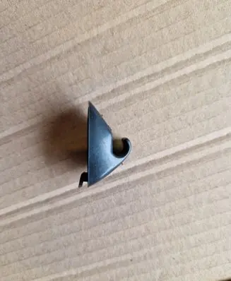 Volkswagen Golf I Sun visor clip/hook/bracket 171857559