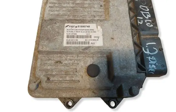 Fiat Doblo Engine control unit/module ECU 51880748 MJD6F3D6 HW04P