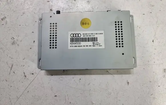 Audi A8 S8 D3 4E Radio/CD/DVD/GPS head unit 4E0910563C KTC300GD20 4E0035563