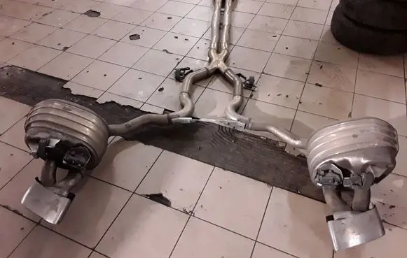 Porsche Panamera (971) Muffler/silencer 971253607KY