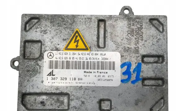 Mercedes-Benz S W221 Xenon control unit/module A2168203126