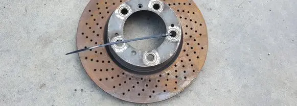 Porsche Boxster 986 Rear brake disc