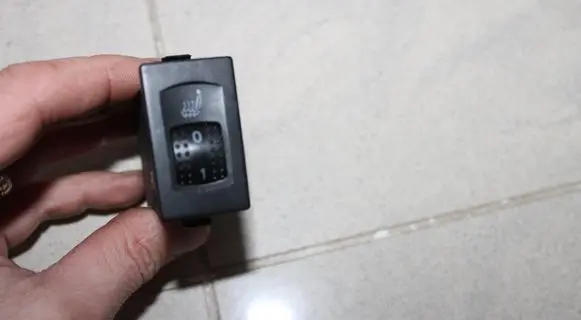 Volkswagen Sharan Seat heating switch 7M3963564
