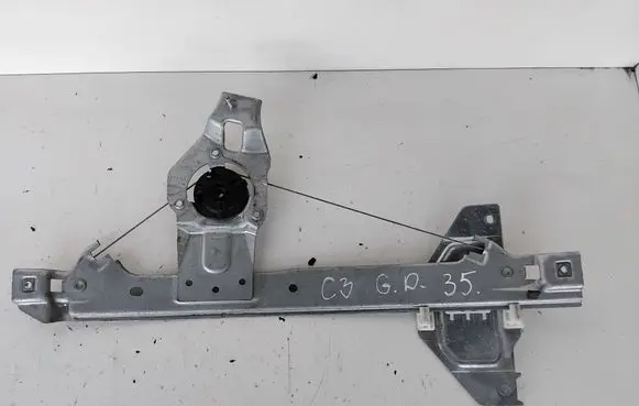 Citroen C3 Rear window lifting mechanism without motor 9663129180