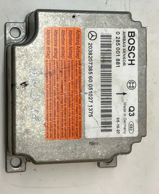 Mercedes-Benz C W203 Airbag control unit/module 2038207385 0510271375 0285001881