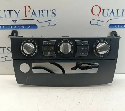 BMW 5 E60 E61 Climate control unit 9160526