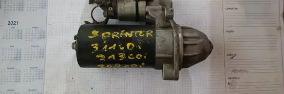 Mercedes-Benz Sprinter W907 W910 Starter motor 0001115047 A0061512501 0001115048