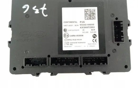 Hyundai Veloster II Central body control module 954A0K9050