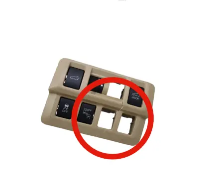 Subaru Outback (BS) A set of switches 